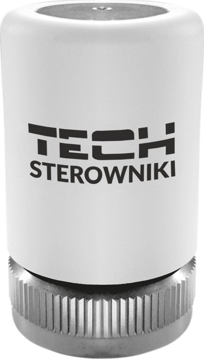 Aktuator elektrik Tech STT-230/2 M M30, 230V, NC, i bardhë