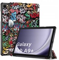 Futrollë grafike për tablet Samsung Galaxy Tab A9 Plus 11", funksion qëndrimi, graffiti me ngjyra