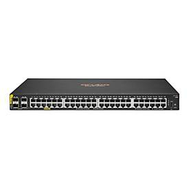 Switch HPE Aruba CX 6100 48G, 4x SFP+, 370W PoE, gri