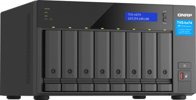 Server NAS QNAP TVS-h874T-i9-64G, Intel Core i9, 64GB RAM, i zi