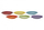Set pjata darke Le Creuset Rainbow Stoneware, 6 copë, 27cm, shumëngjyrëshe