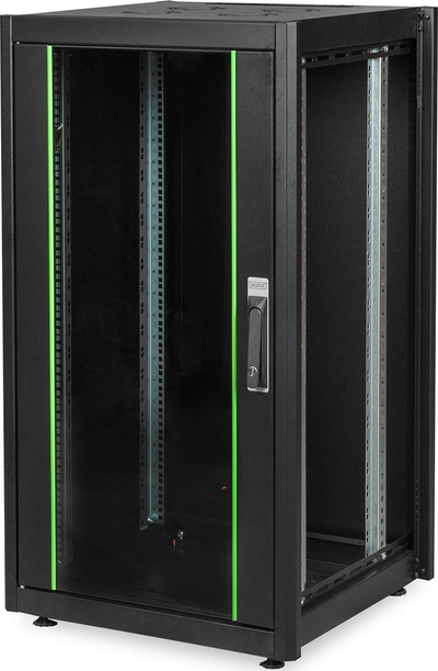 Kabinet rrjeti Digitus Dynamic Basic, 19", 600x600 mm, gri