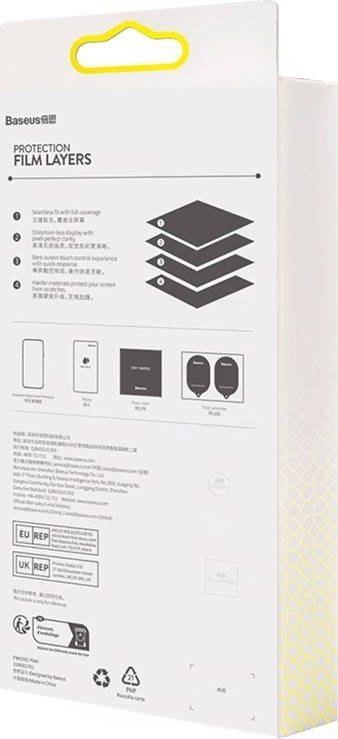Заштитно стакло Baseus за Samsung S22+, калено стакло, висока транспарентност, проѕирно