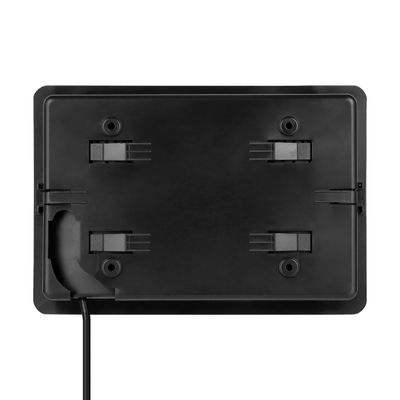 Monitor veture Peiying 7", 2 kanale, për kamera parkimi, i zi