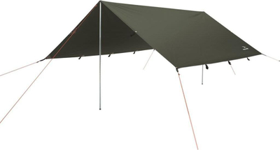 Mbulesë tende Easy Camp Void Tarp, 3x3 m, për kamping, jeshile Rustic