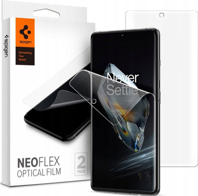 Mbrojtës ekrani Spigen Neo Flex, 2 copa, për OnePlus 12, transparent