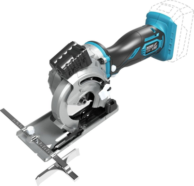 Mini sharrë rrethore pa kabllo Dedra DED7049, teh 89 mm, 2950 rpm, pa bateri