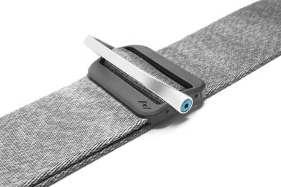 Rrip kamere Peak Design Slide, 4.5cm, i rregullueshëm 99-145cm, gri Ash
