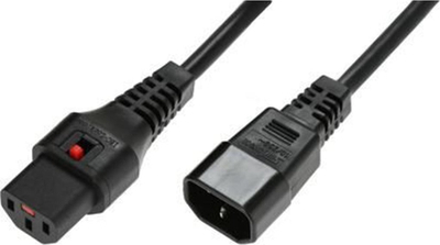 Kabllo rryme Microconnect PC1070, 4m, IEC C14 në C13, e zezë