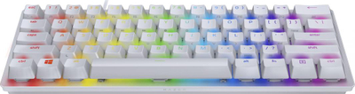 Tastierë Razer Mini Purple Switch, e bardhë