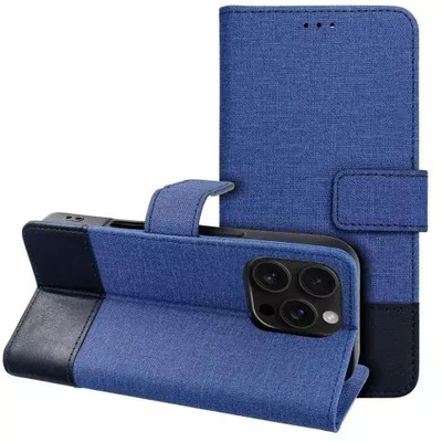 Futrollë libri OEM GOMMA për Samsung A57 5G Oppo A57 5G, me kapëse, blu