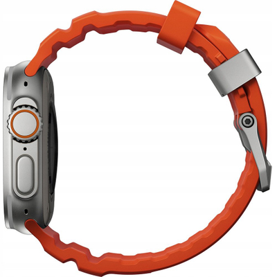 Rrip Apple Watch Rocky Point Band, 46mm 49mm, gome FKM, ngjyra Magma