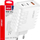 Karikues rrjeti AMiO 04289, 65W, USB‑C edhe USB, i bardhë
