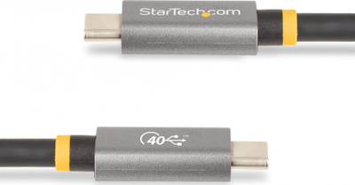 Kabllo USB4 StarTech.com, USB C në USB C, 1m, 40 Gbps, 100W, e zezë