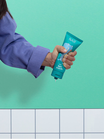 Xhel flokësh për fëmijë Naif, 75 ml