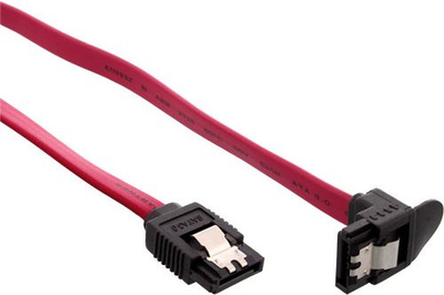 Kabllo SATA InLine 27307W, 0.75m, 6 Gb/s, i kuq