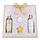 Set për trup Accentra Winter Magic, xhel dushi për trup 100 ml + losion trupi 100 ml + 2 x shkumë për vaskë 25 g