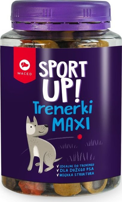 Shpërblime për stërvitje qenësh MACED Maxi Training Treats SPORT UP, 300 g