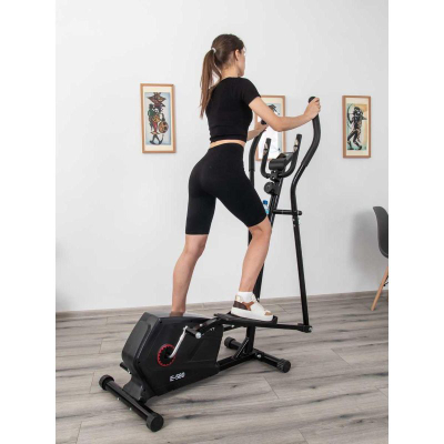 Orbitrek EB Fit E580, magnetik 4 kg, 8 shkallë rezistence, i zi