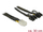 Kabllo elektrike Delock PCI Express 6 pin - 2x 8 pin PCI Express 0.3m (85455)