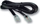 Телефонски кабел Микроконект MPK430S, 3 m, RJ12 во RJ45, црн