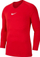 Bluzë sportive Nike Dry Park First Layer, me mëngë t’gjata, për burra, M, e kuqe