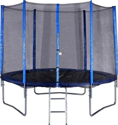 Trampolinë pa markë Set, 180 cm, me rrjetë mbrojtëse, ngjyrë shumëngjyrëshe