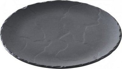 Tabaka rrumbullake Revol Basalt Collection, 12", gur basalt, gri e errët
