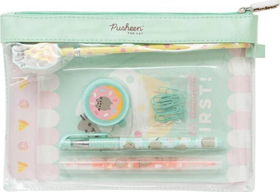 Set shkrimi Pusheen Foodie, 7 pjesë, bllok A5, penar i tejdukshëm