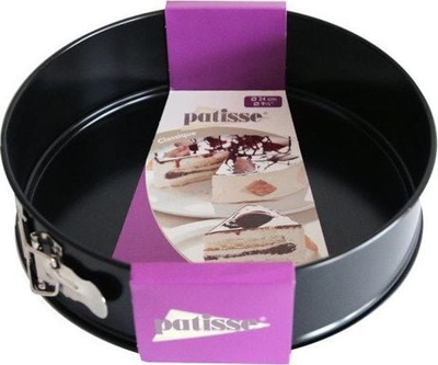 Formë pjekjeje Patisse Springform Classic, 24 cm, çelik jo-ngjitës, e zezë
