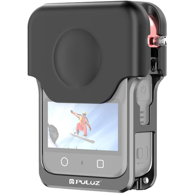 Kafaz mbrojtës kamerë Puluz Osmo 360, alumini, montim 1/4", i zi