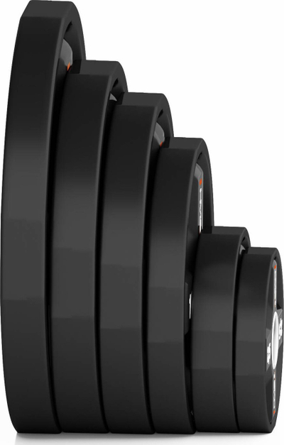 Disk peshash HMS TPC20 Olympic, poliuretani, standard olimpik, i zi