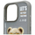 Kapak telefoni Nimmy Cool&amp;Cute 2.0 Bear, për iPhone 16 Pro Max 6.9", TPU PC, gri