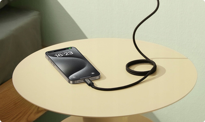 Kabllo karikimi Baseus Tungsten Gold, USB C në USB C, 100W, 1m, i zi