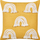Set jastëkësh dekorativë Beliani LEEA, 2 copë, pambuk 45 x 45 cm, të verdhë