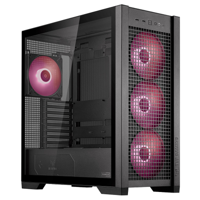 Kasë PC ASUS TUF Gaming GT302 ARGB, e zezë