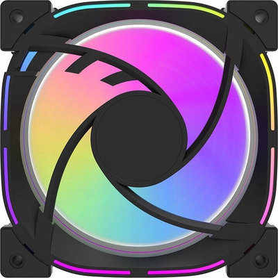 Ftohës Darkflash INF 24 Pro PWM ARGB, 120 mm, i zi