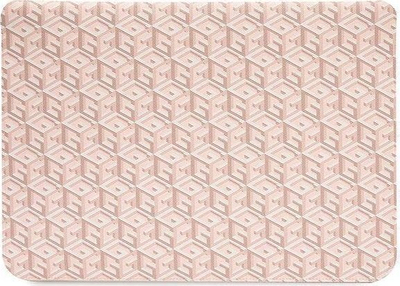 Mbrojtëse laptopi Guess GUCS14HGCFSEP, 14", koleksioni GCube Stripes, rozë
