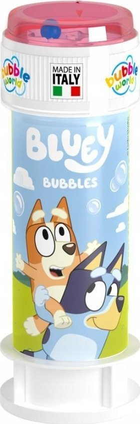 Lodër me flluska Bluey Bubble Tub with Maze, tub me shkop flluskash, kapak me labirint, shumëngjyrëshe