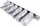 Set çelësa çorapë për tapa vaji Rockforce, 6 copë, 8-19mm