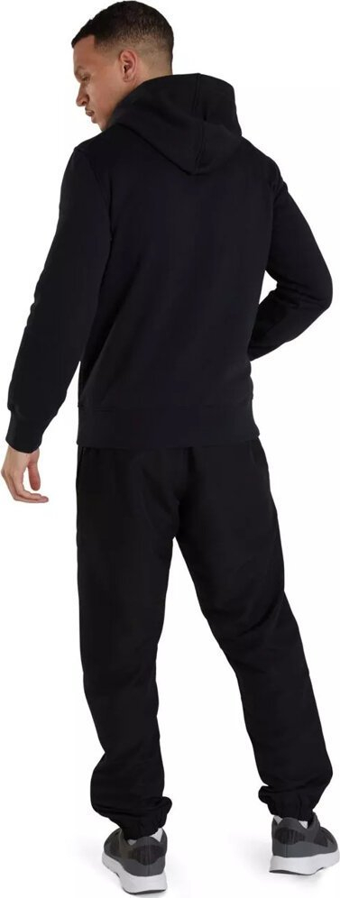 Bluzë me kapuç Speedo Club, fleece, me xhep kangur, e zezë