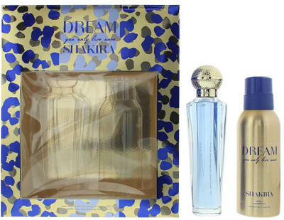 Set dhurate parfum Shakira Dream, 80 ml EDT, deodorant spray 150 ml