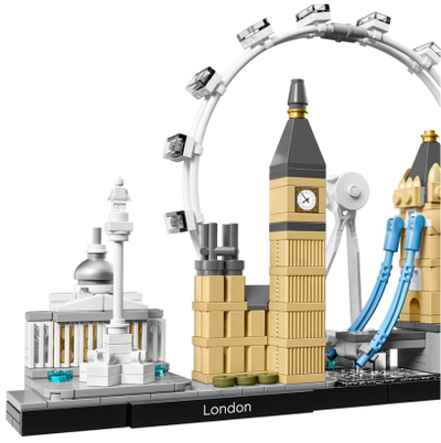 Set ndërtimi Lego Architecture 21034 London, 468 copa, shumëngjyrësh