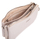 Çantë lëkure SEGALI Crossbody, e argjendtë