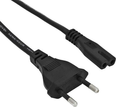 Kabllo energjie Akyga C7, 1.5m, e zezë