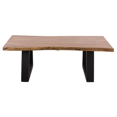 Tavolinë për kafe Montana dru akacie 115×63×40 cm (HM8166.11)
