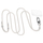 Set universal për mbajtje telefoni Spigen Universal Set 2, rrip cross-body dhe rrip dore, Pearl White