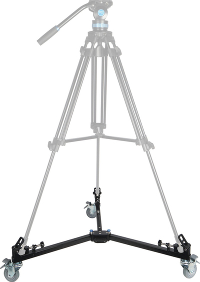Karrocë tripod Sirui DT-06, diametër 111 cm, alumin, e zezë