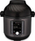 Multicooker Instant Pot ProCrisp, 8L, tenxhere presioni dhe fritezë ajri, i zi
