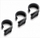 Grep për kabllo Tether Tools Aero, set me 3 copë, plastik, i zi